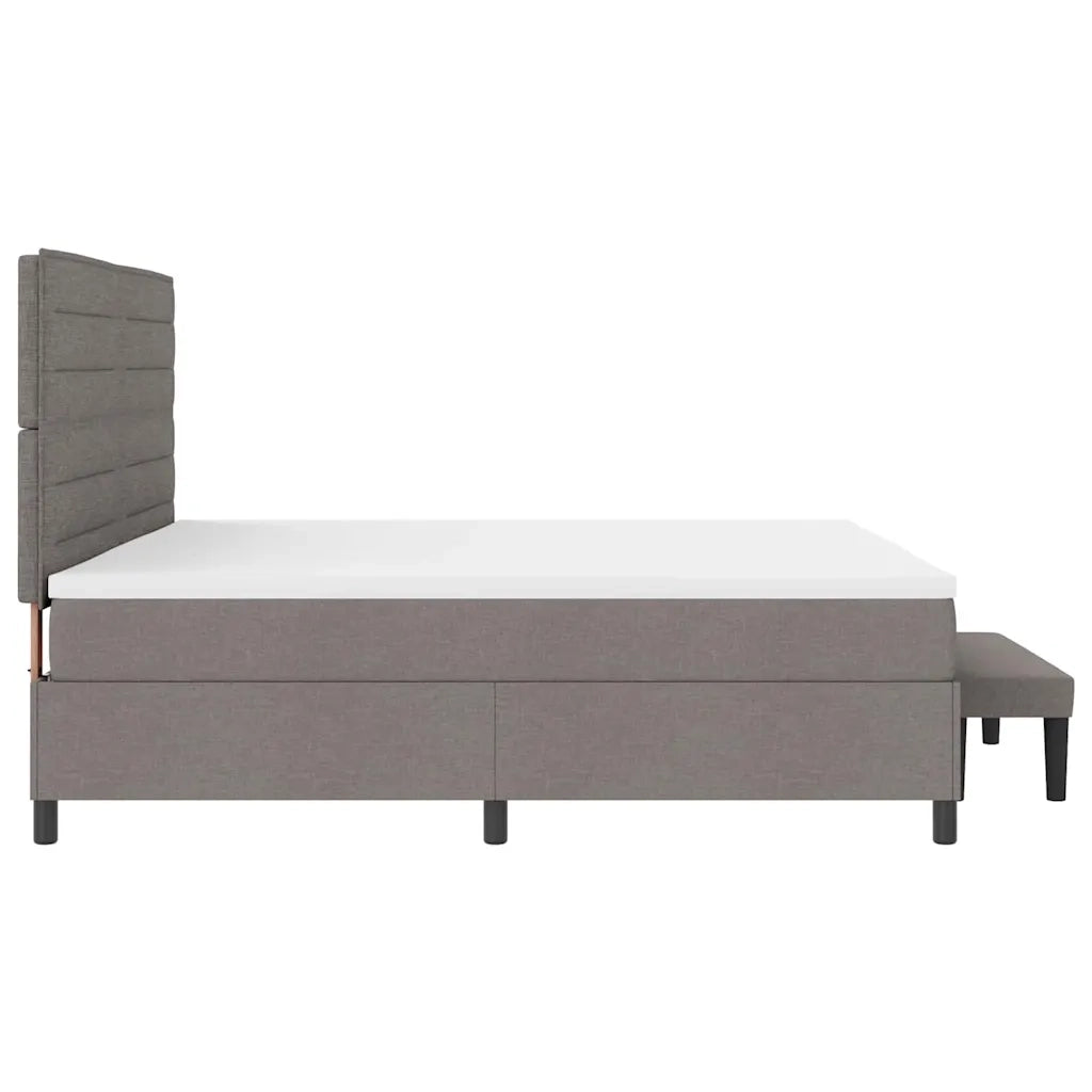 Letto a molle con testiera Talpa 200 x 200 cm Tessuto 3344020