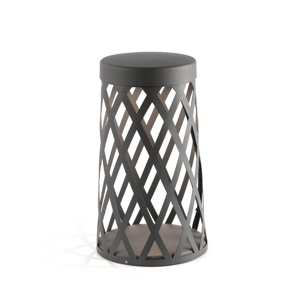 Faro Barcelona - Paletto da esterno Shadow Led integrato 11W - Lampada da terra per giardini e vialetti, 516lm, 3000K - 45 cm