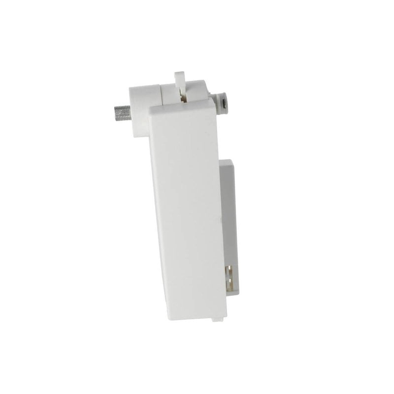 Testa Alimentazione Con Box Led Driver Colore Bianco Per Faro Led Binario Mono Fase CB0070 CB7170 CB7270 CB7370