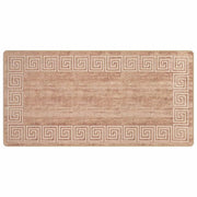 Runner in Moquette | Runner Tappeto MARSA Bianco 100 x 200 cm Poliestere e PVC