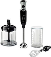 Set di Frullatore a Stantuffo - Manuale - Frullatore Set - Purea Stantuffo - Moina Manuale - Macchina da Cucina - Acciaio Inossidabile - 3 in 1 - Accessori Frullatore - Zuppe - Smoothies - Cibo per Bambini