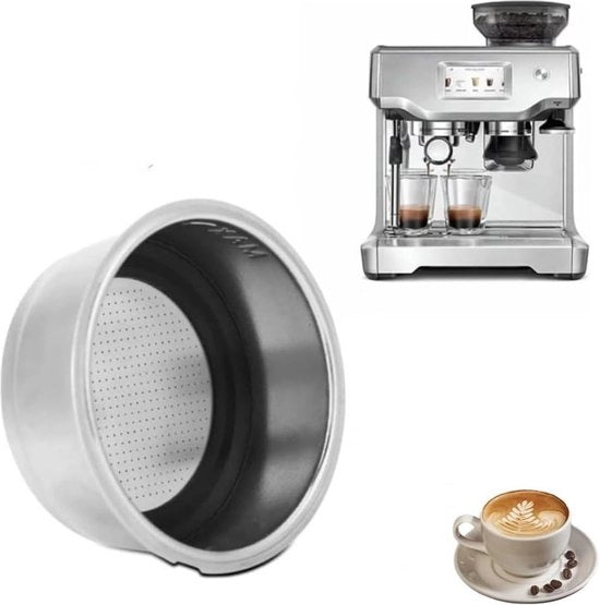 Accessori per filtro della macchina da caffè - Filtro per caffè rimovibile - Accessorio per filtro della macchina da caffè in acciaio inossidabile - Ufficio e casa - Contenuto necessario.
