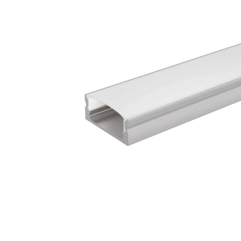 Profilo slim silver in alluminio 2mt per striscia led
