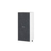 Vicco mobile cucina dispensa Calcestruzzo nero 60 cm