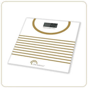 Bilancia pesapersone elettronica LITTLE BALANCE Mariniere Gold - bilancia elettronica - 180 kg/100 g - Design Mariniere Gold