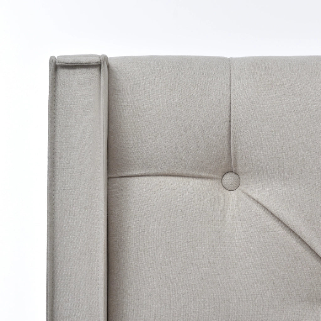 Letto imbottito 160x200 cm con contenitore sollevabile, grigio chiaro