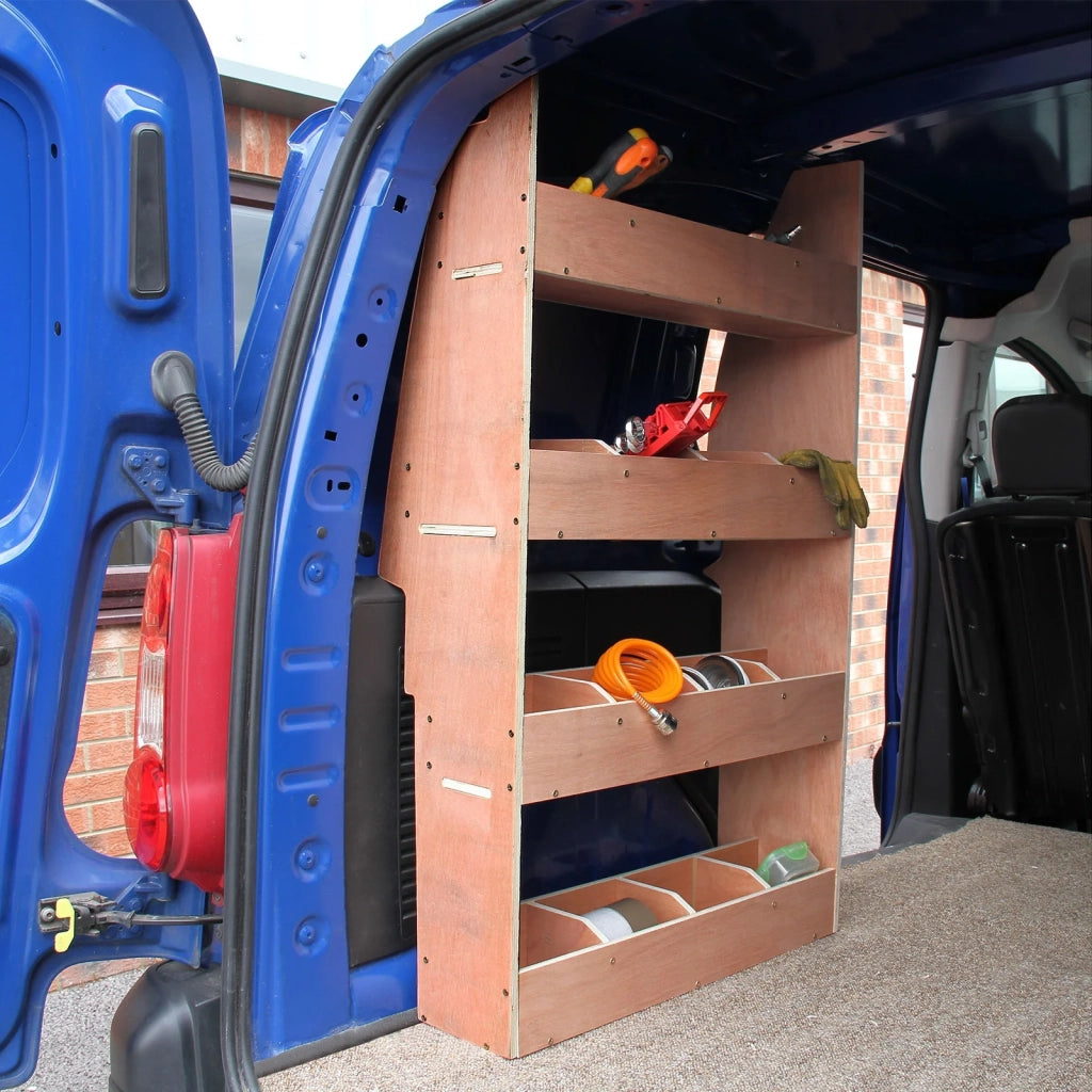 Tappezzeria Camper Furgone Grigio Scuro & Scaffale per Citroen Berlingo II