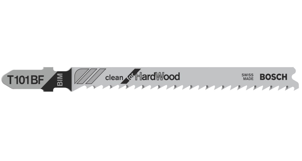 2608634234 - Set 5 lame per seghetto alternativo T 101 BF Clean for Hard Wood