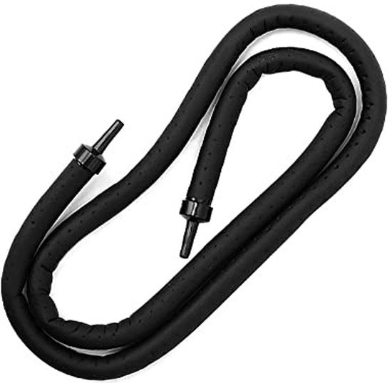 Sistema di illuminazione per acquari con tubo di vetro - 90 cm - Bubblatore - Lampada da parete per acquari - Tubo di gomma - Fornitura di ossigeno - Adatto per acquari
