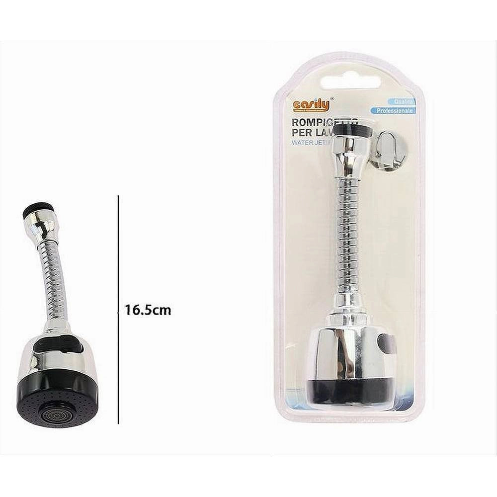 Trade Shop - Rompigetto Per Lavello Rubinetto Ugello Prolunga Aeratore Girevole Getti 87173 -