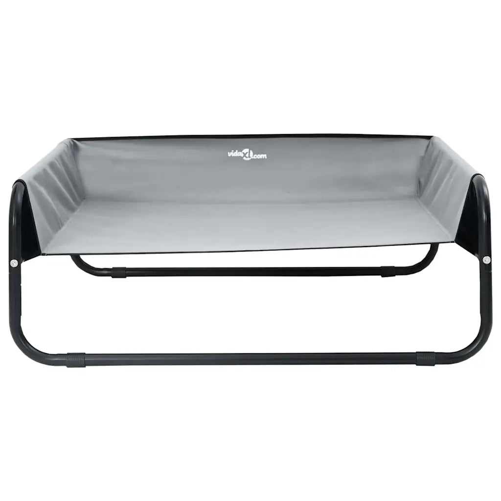 Letto per Cani Grigio chiaro 57 x 57 x 24 cm Acciaio 42008206