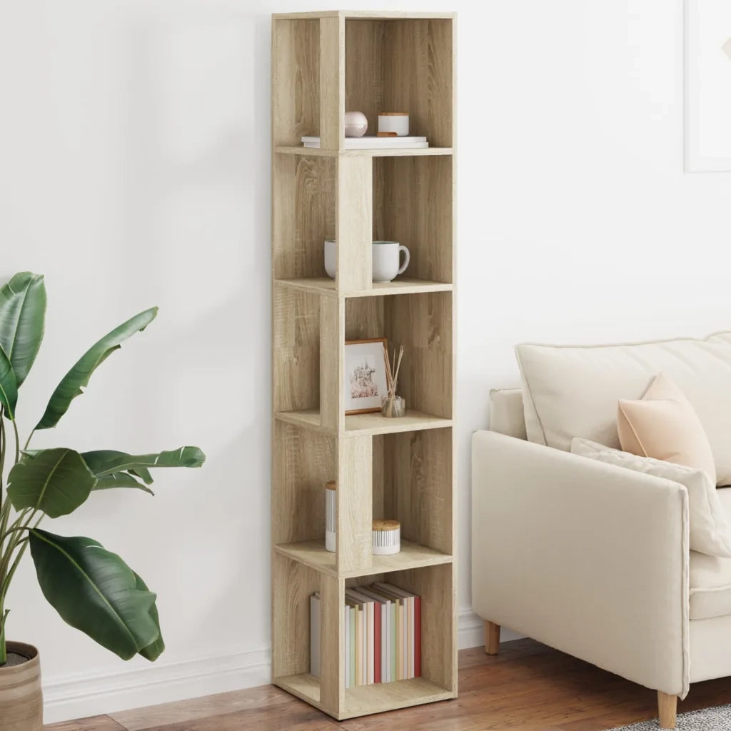 Armadio Angolare Rovere Sonoma 33x33x164,5 cm in Truciolato 809047