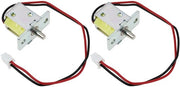 Due pezzi di Deursloten elettrici 12V DC per armadi e cassetti archivio