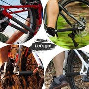Protezione per catena da bicicletta - Protezione per telaio in neoprene - Nero - Protezione per supporto - Proteggi la tua bicicletta - Adatto per biciclette con telaio di diametro...