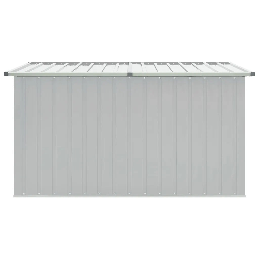 Baule da Giardino-Cassa da giardino Grigio 171x99x93 cm