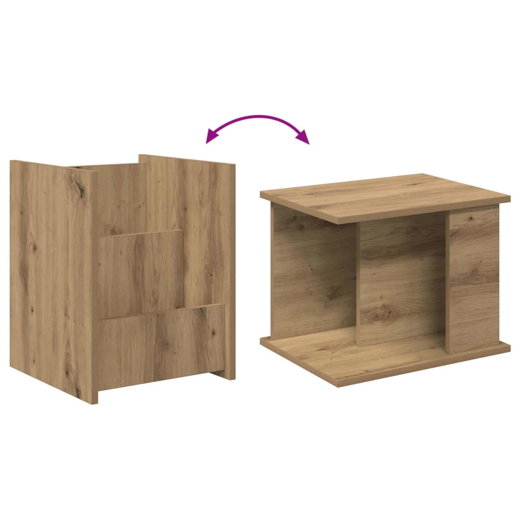 Scaffale per riviste Rovere artigianale 35 x 35 x 45 cm 890871