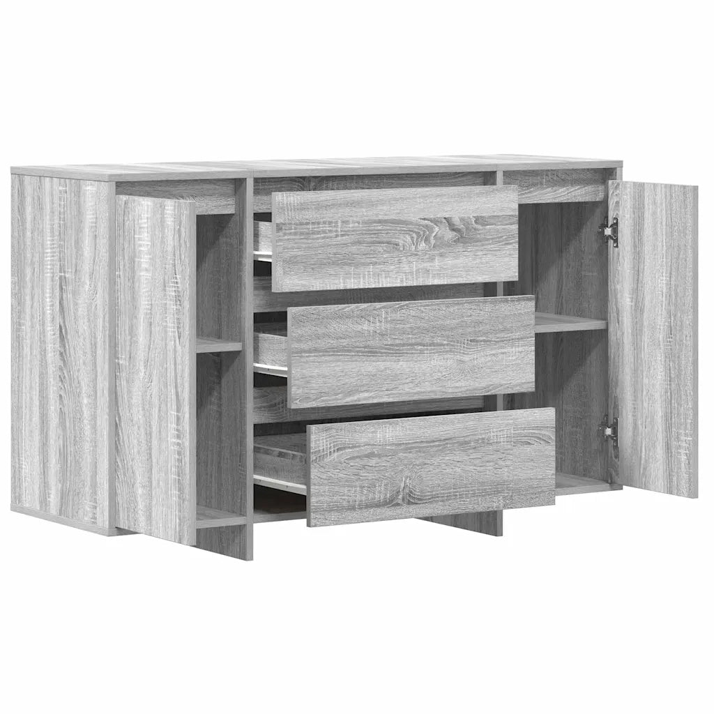 Credenza-Buffet-Armadio da cucina Grigio Sonoma 120 x 41 x 75 cm Legno multistrato 586923