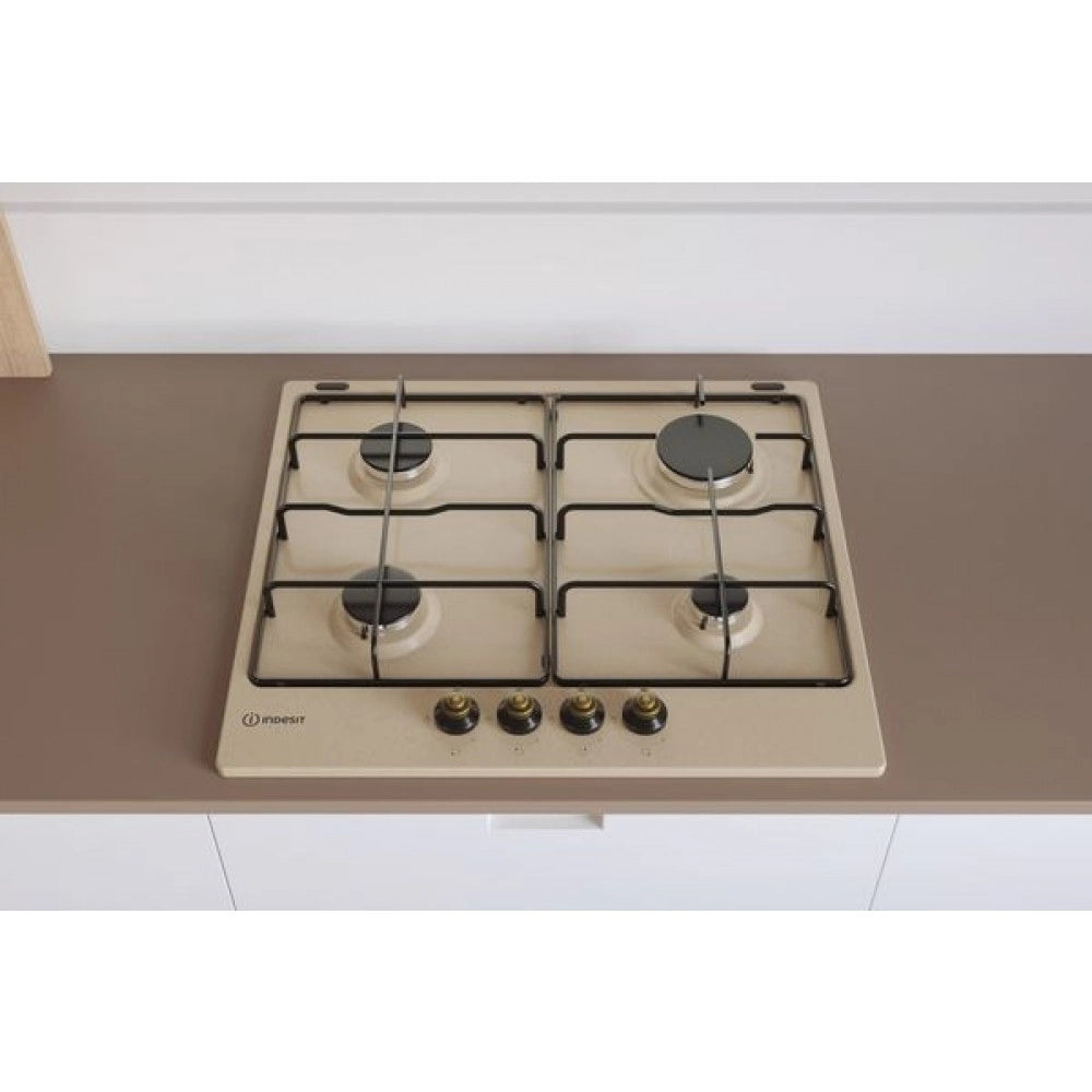 Indesit TH 642 /I (AV) Avena Da incasso 58 cm Gas 4 Fornello(i)