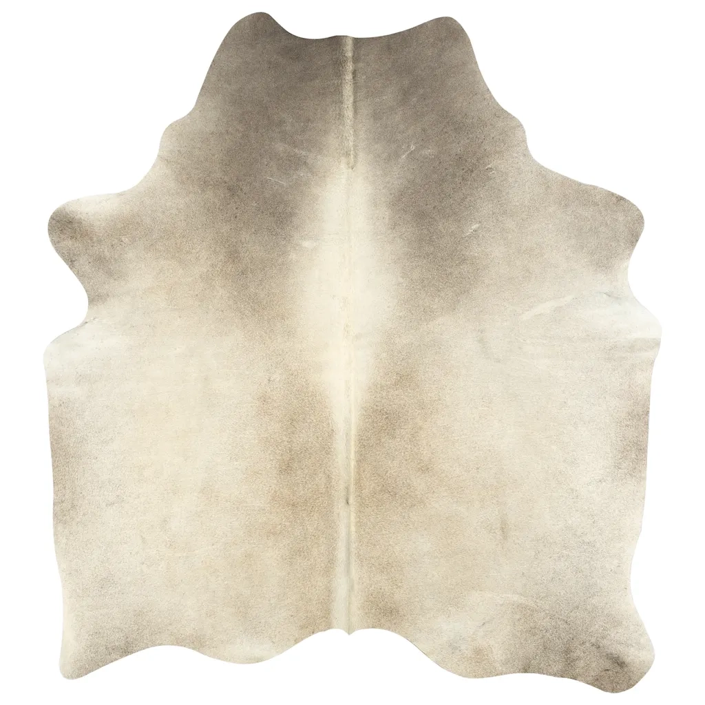 Tappeto del soggiorno | Tappeto in Vera Pelle Bovina 150x170 cm Beige
