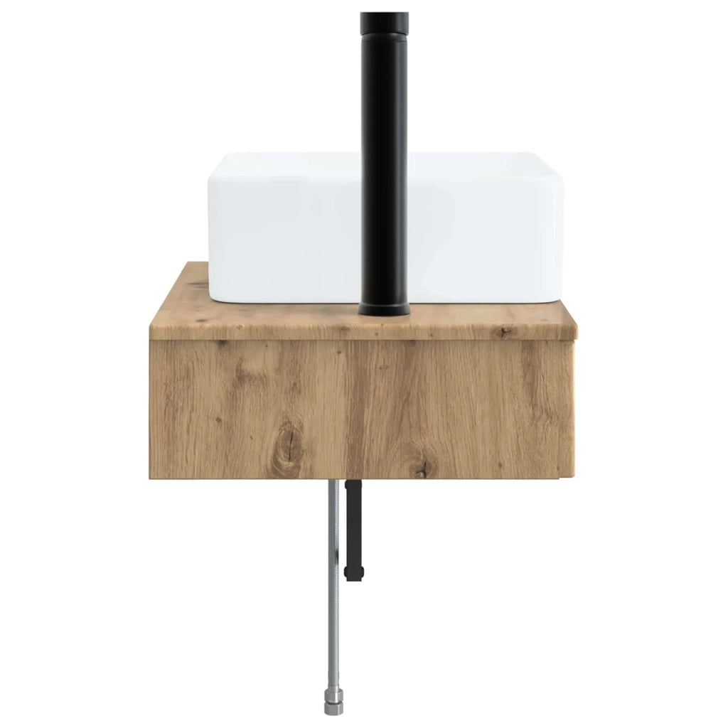 Lavabo da Parete Rovere Artigianale 53 x 35 x 39 cm 890217
