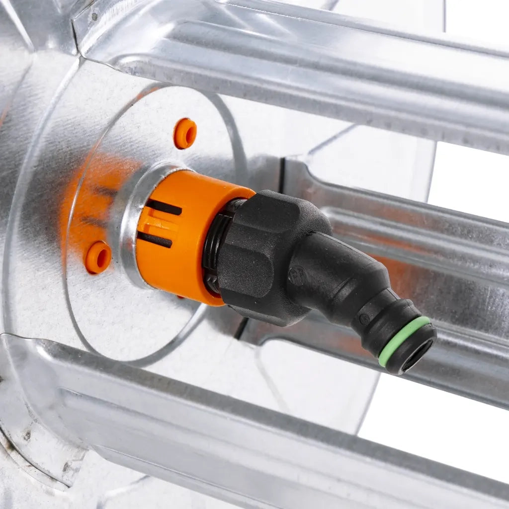 Avvolgitubo a Parete per Tubo 50 m 1/2" in Acciaio CFW8373753