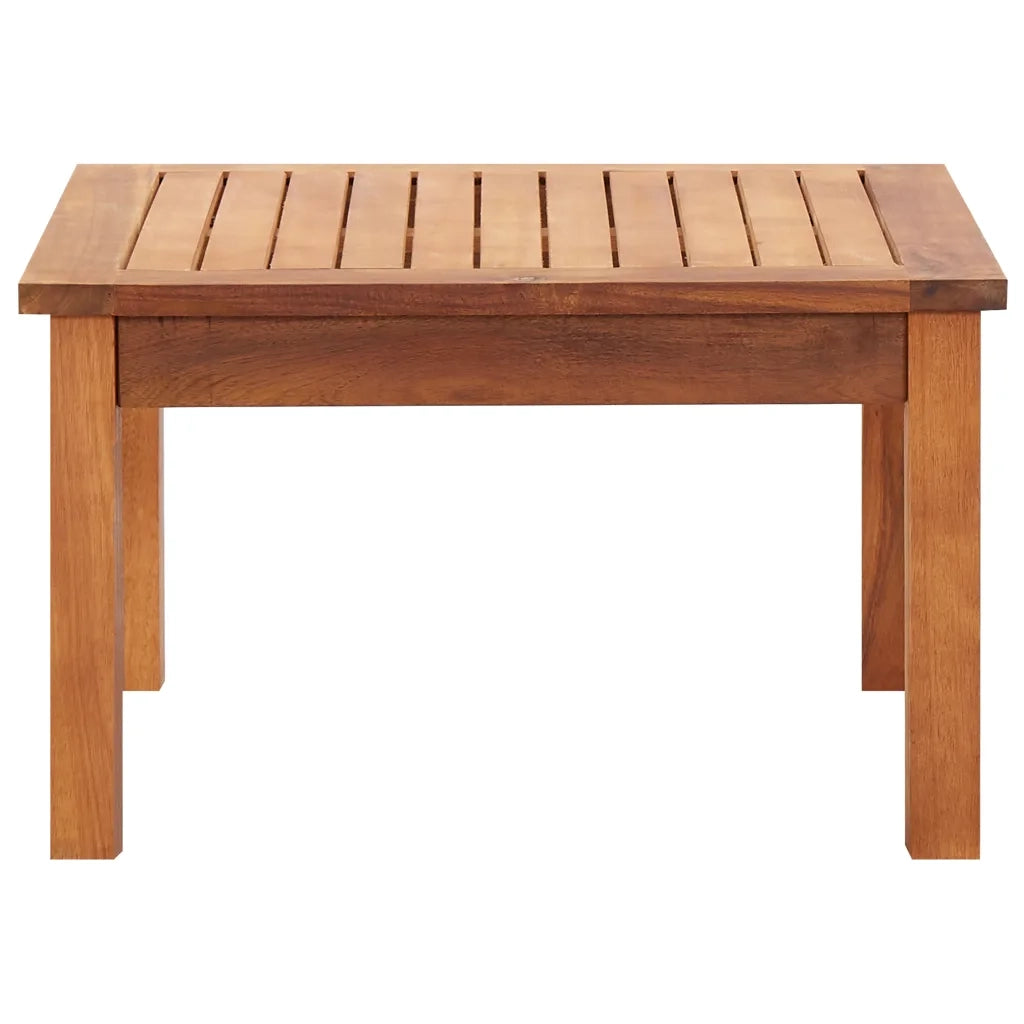 Tavolino da Caffè per Giardino 60x60x36 cm Legno di Acacia 46004