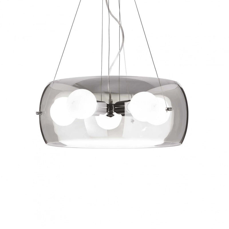 Lampada A Sospensione Audi-10 Sp5 Fume' Ideal-Lux