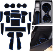 Materassini in gomma per prevenzione scivolamento compatibili con Kia Ceed GT Proceed GT 2018-2024 / XCeed GT 2020-2024, materassini in gomma per auto, materassini antislip, scatola di stoccaggio per materassini antislip