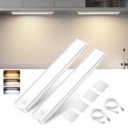 ZMH Set di 2 faretti LED da incasso con sensore di movimento 20cm