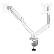 Fellowes Platinum Series braccio porta schermo doppio bianco