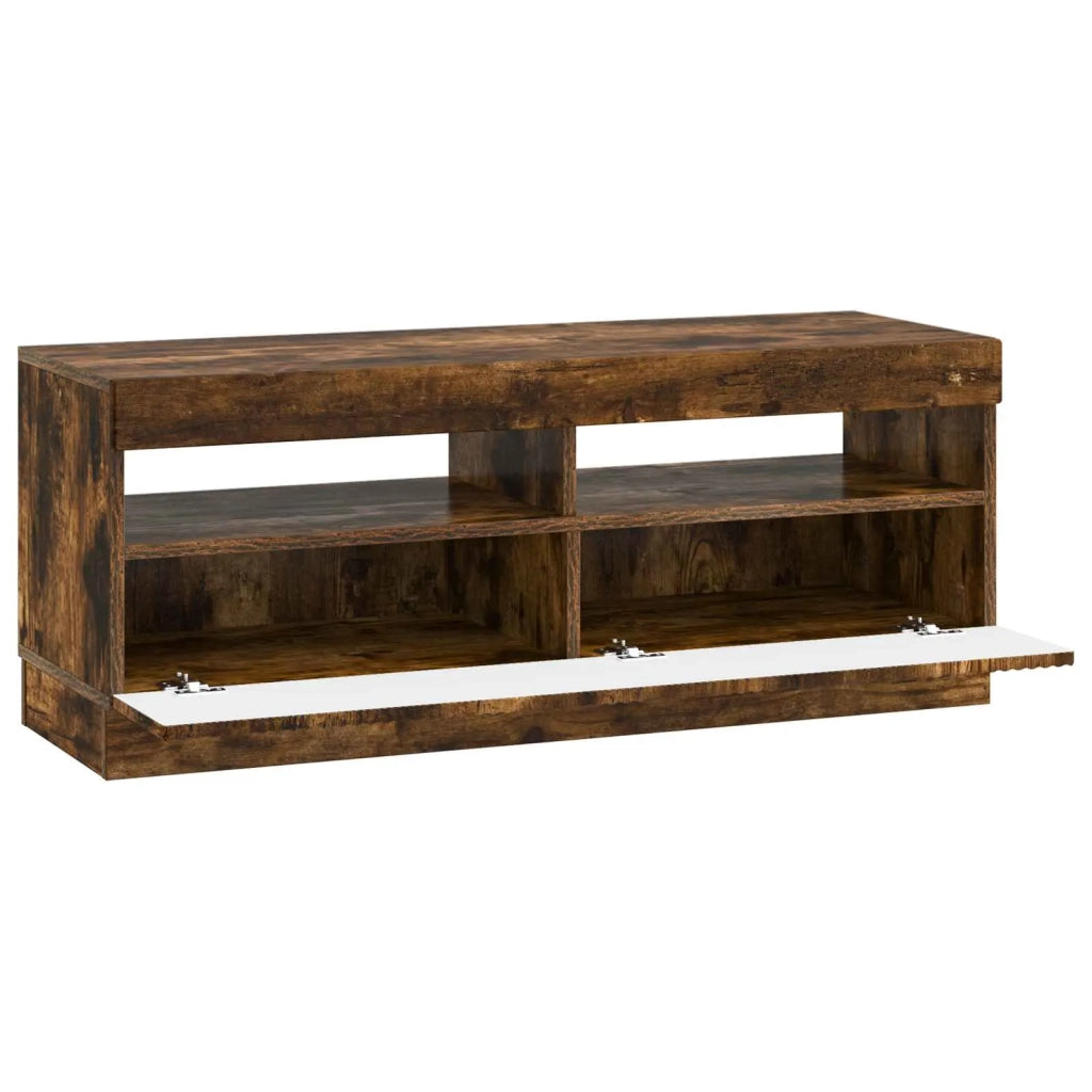Mobile TV LED Rovere Fumo Legno ingegnerizzato 897430