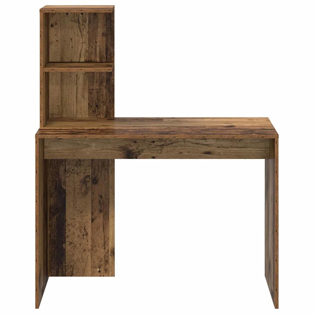 Scrivania | Tavolo da Ufficio Legno vecchio 102 x 50 x 124 cm Legno multistrato