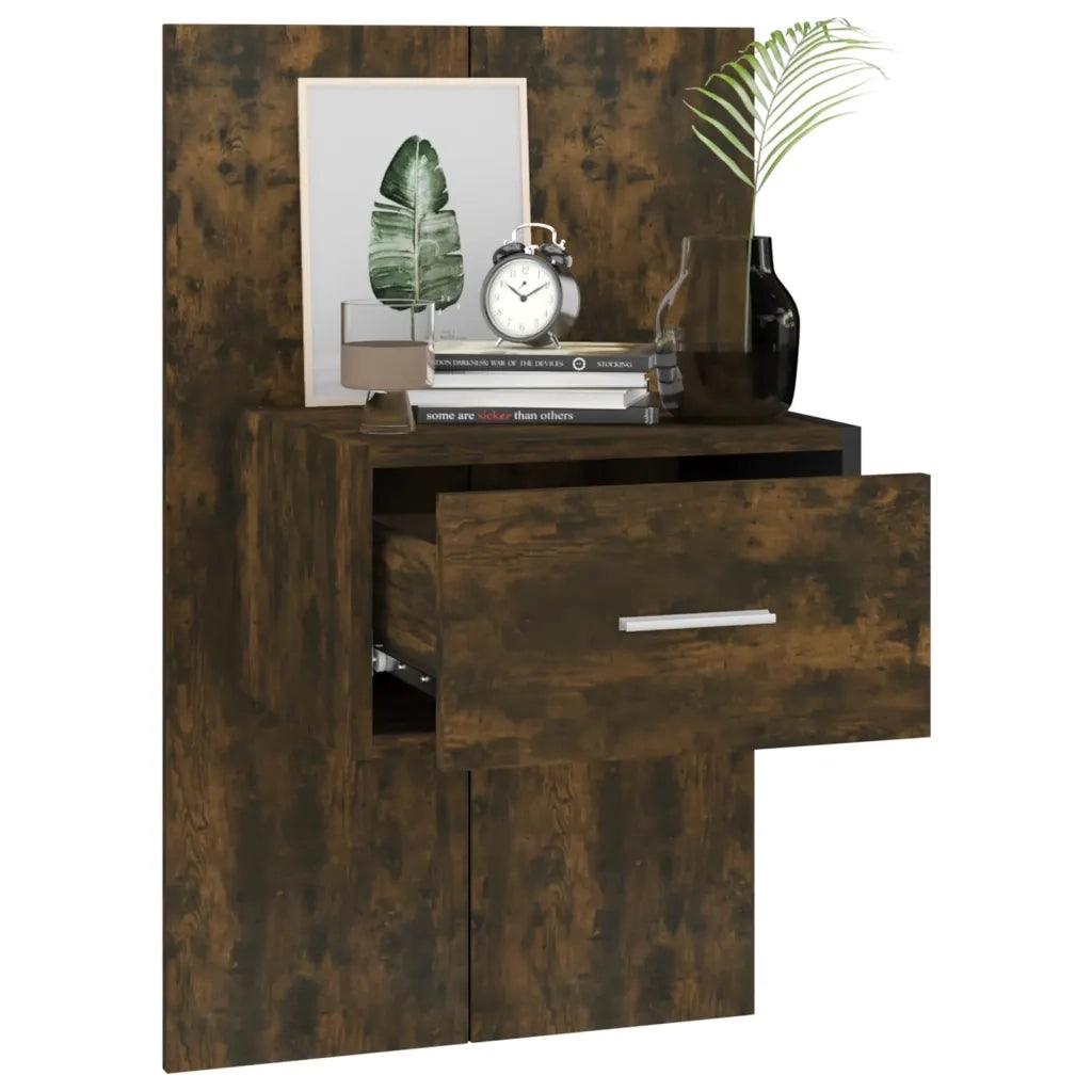 Comodino a Muro Rovere Fumo cod mxl 31670