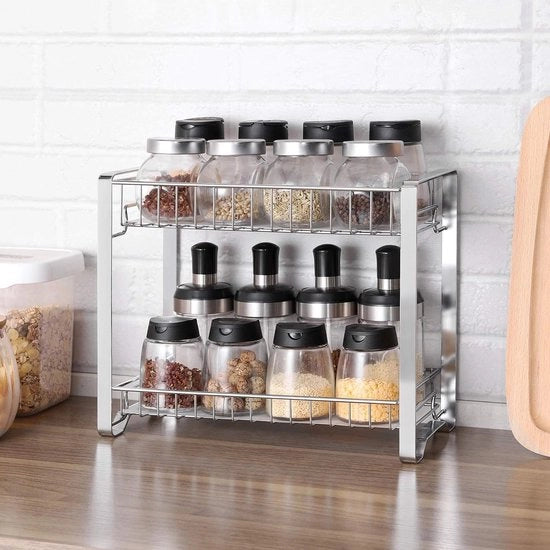 Rack per cucina, rack per spezie 31 x 16 x 25,7 cm; 900 gram