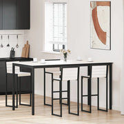 Tavolo da bar Bianco 200 x 100 x 105 cm Pino massello 3416328