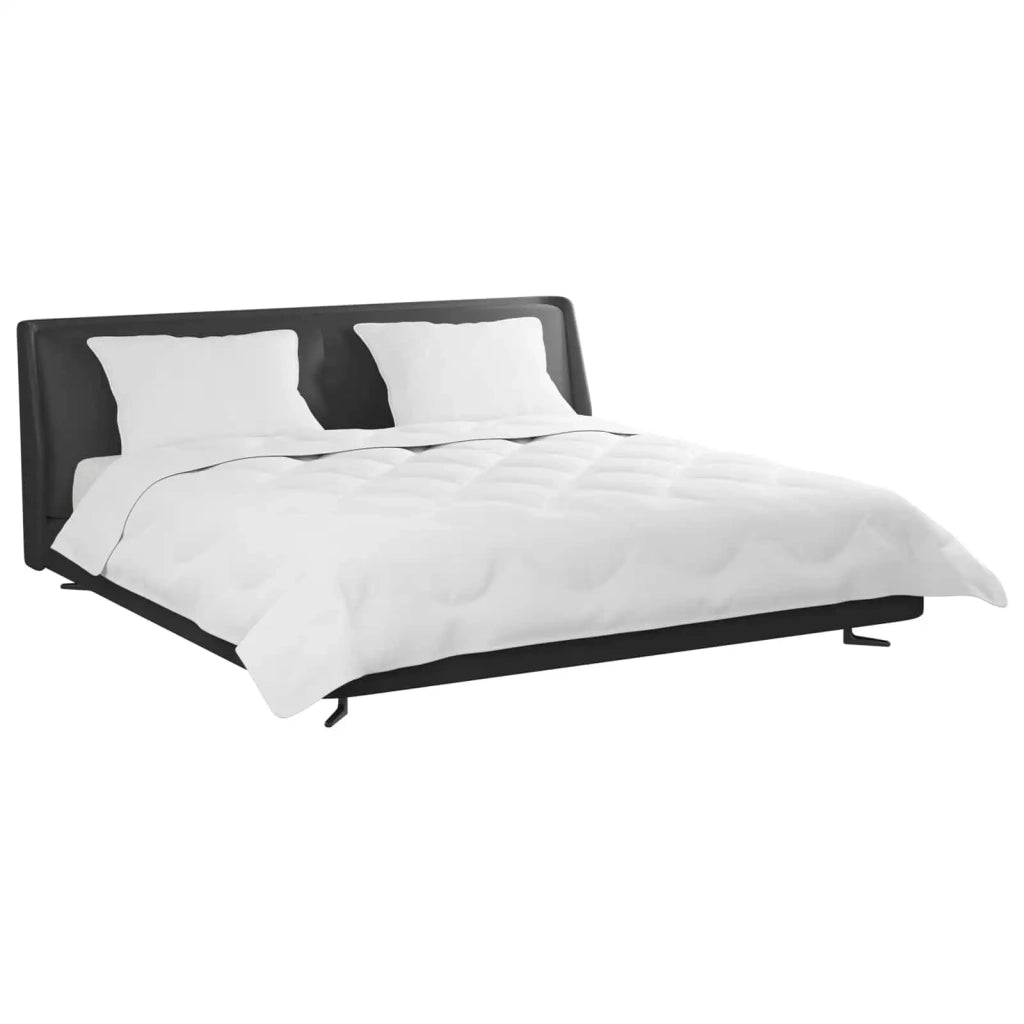 Piumone | Duvet Estivo con cuscino 3 pz Bianco Microfibra