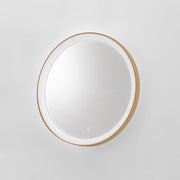 KRIZIA A/M - Applique Led 30W Dimmerabile con Specchio, Touch CCT 3000K-4000K, Antiappannamento, Finitura New Beige - Gealuce