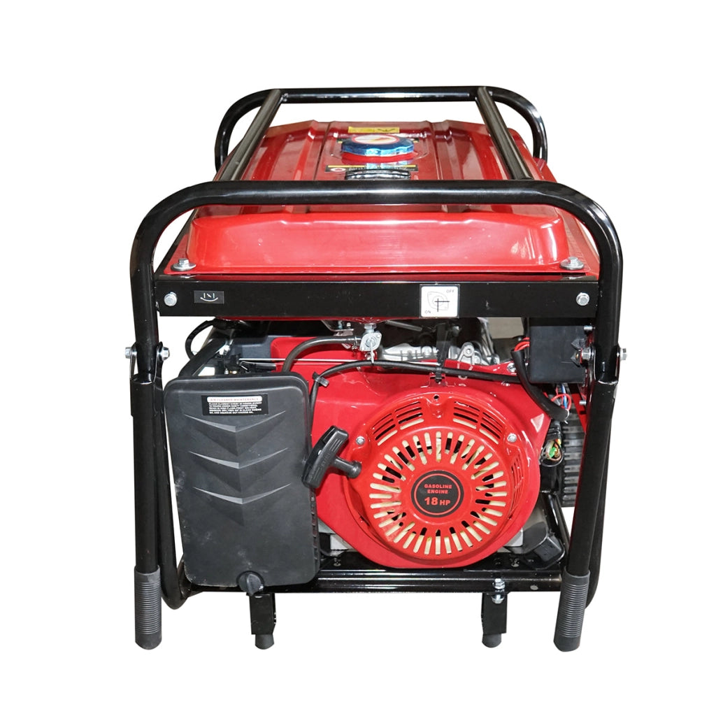 Generatore elettrico a benzina con ATS 7KW/220V, motore 18HP, avviamento elettrico/manuale Breckner Germany