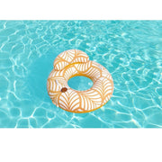 Trade Shop - Poltrona Gonfiabile Comfort Plush Galleggiante Piscina Spiaggia 118x117cm 43643 -