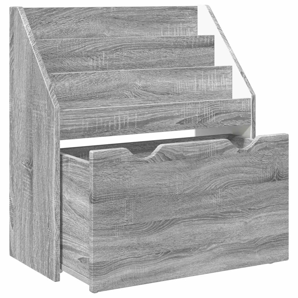 Libreria per Bambini Grigio Sonoma 60 x 29,5 x 69 cm