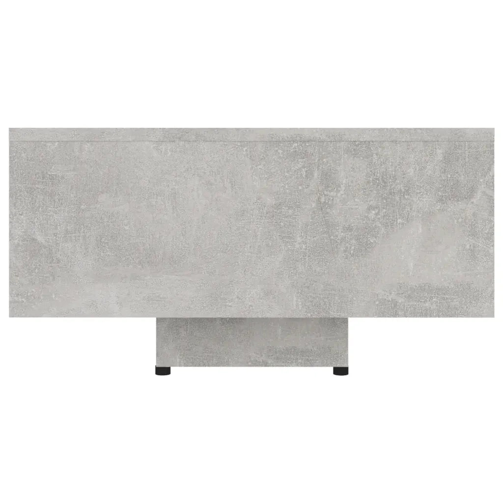 Tavolino da CaffÃ¨ Grigio Cemento 85x55x31 cm in Truciolato cod mxl 29782