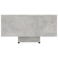 Tavolino da CaffÃ¨ Grigio Cemento 85x55x31 cm in Truciolato cod mxl 29782