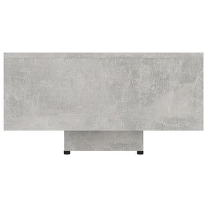 Tavolino da CaffÃ¨ Grigio Cemento 85x55x31 cm in Truciolato cod mxl 29782