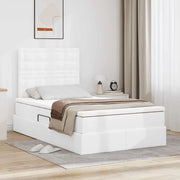 Letto con contenitore e LED con led Bianco Puro 120 x 200 cm 3372298