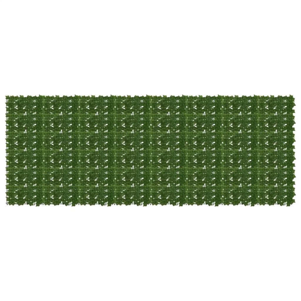 Schermo per balcone con foglie Verde 400 x 150 cm