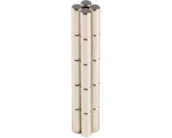 Magnetici neodymium da 20 H | 3 x 8 mm | Magnetici forti a disco per whiteboard, lavagne magnetiche, strisce magnetiche, frigoriferi e lavagne magnetiche