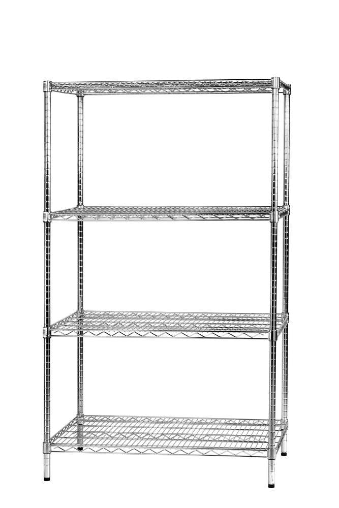 Archimede scaffale metallico scaffale 4 ripiani cm 61 x 91 x h. 160 cucina bagno garage cabina armadio