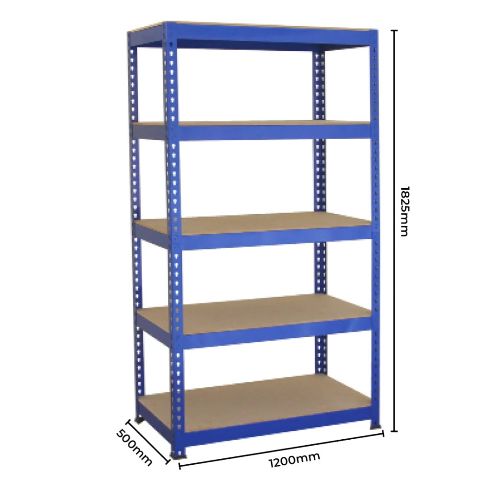 Scaffali da Garage T-Rax ad Incastro Scaffalature da Officina Magazzino - Blu