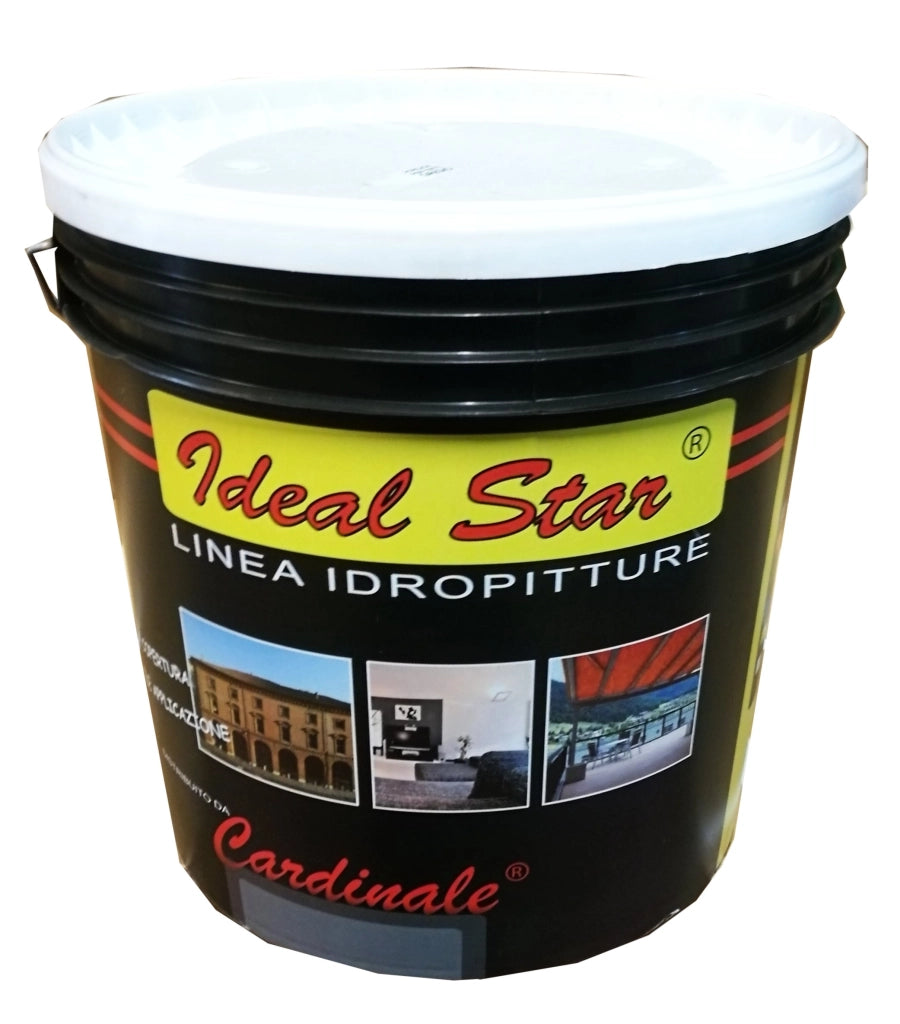 PITTURA ACRILICA PER TETTI IDEAL STAR 5 kg - Rossa - IDEAL STAR