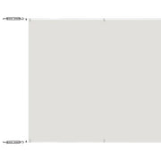 Paravento Verticale Bianco 140x600 cm Tessuto Oxford